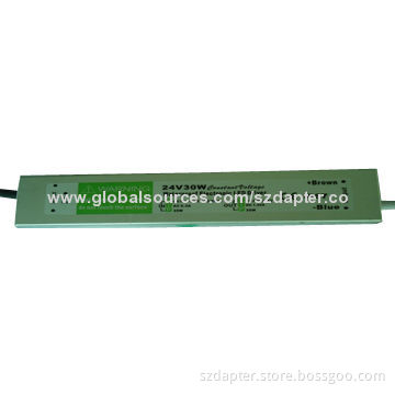 LED Driver, 12/24V 30W, IP67, CE/RoHS Marks